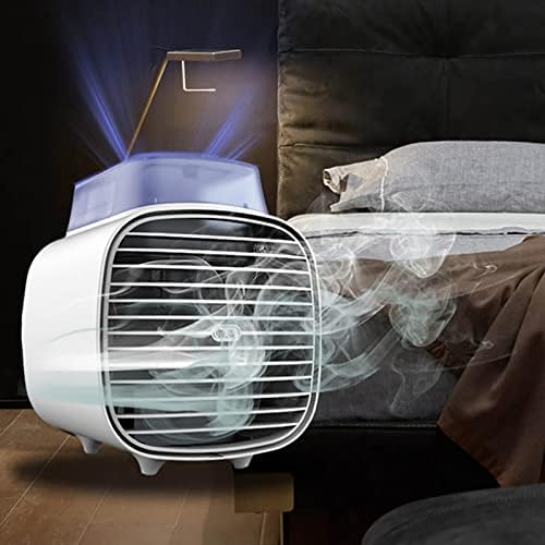 Домашна десктоп климатик вентилатор атмосфера светло ладно вентилатор мал климатик MR8