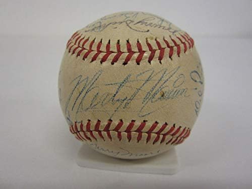 1947 година тимот на Сент Луис Кардиналс потпиша бејзбол Стен Музиал 23 потписи JSA LOA - Автограм Бејзбол