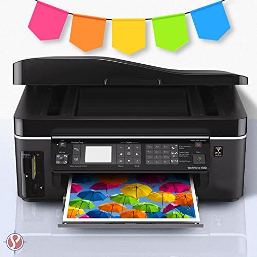 9 x 12 бела редовна хартија - повеќенаменска канцеларија за копирање, печатење и пишување | Компатибилен печатач со инк -џет и ласер |