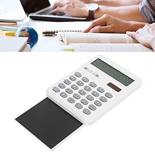 2 Во 1 Калкулатор извлечете ги калкулаторите за цртање со тетратка, преносен калкулатор за бела биро со вграден батерија, деловен калкулатор за
