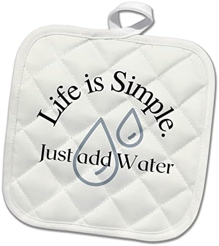 3drose Сликата на вода со текстуален живот е едноставна - постери