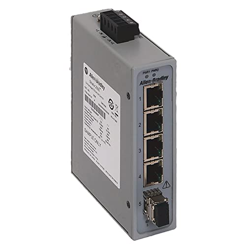 1783-US4T1F Stratix 2000 Ethernet Switch Module 1783-US4T1F PLC модул запечатен во полето 1 година гаранција Брза