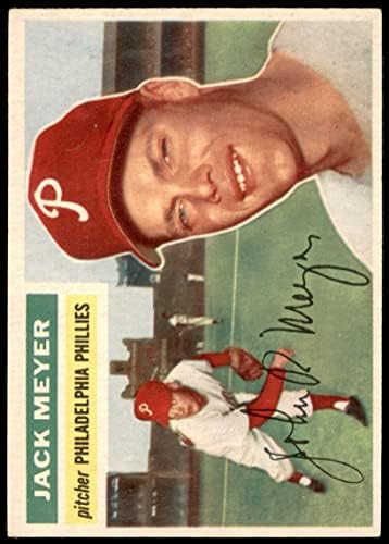 1956 Топс Бејзбол 269 Jackек Мејер Одличен од картичките на Микис