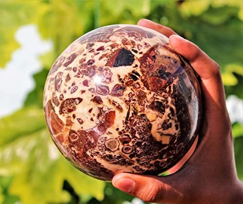 Полиран природен прирачен џепер Кристал кварц Чакрас лековити метафизички камена сфера голема медитација фенг шуи аура затворен топка