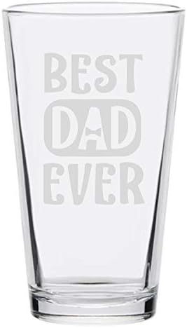 Верако Најдобар Татко Некогаш Боути Пиво Стакло Пинта Смешни Роденден Денот На Татковците За Тато Дедо Очув