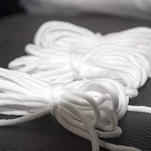 Тркалезен еластичен кабел меко шиење еластично еластично жичано уво виси DIY материјал за измет