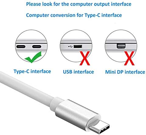 JRDHGRK USB Type C 3.1 до HDMI-компатибилен USB 3.0 Dock Hub 3 во 1 USB C адаптер 4K Видео PD Charge Converter