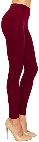 Основни панталони за хеланки на памук од памук, панталони-ersерси, целосна/капри редовна/плус големина