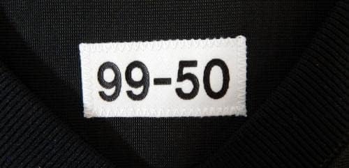 1999 година Питсбург Стилерс 46 Игра издадена Black Jersey 50 DP21211 - Непотпишана игра во НФЛ користени дресови