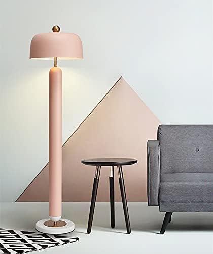 TJLSS нордиска розова и зелена топла боја модерна подна светлина E27 STAND LAMP за дневна соба голема куќа