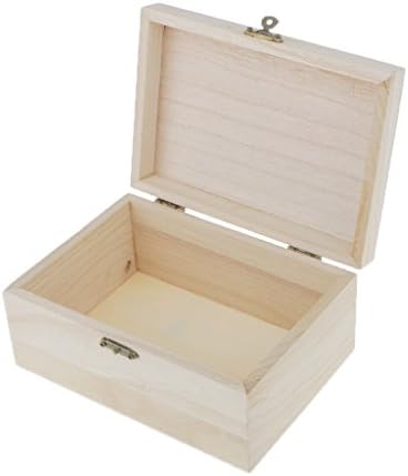 Пакетот на емер од 5 Недовршени Кутии За Гради Со Богатство Од Дрво ЗА Самостојно Дрвено Занаетчиство/445