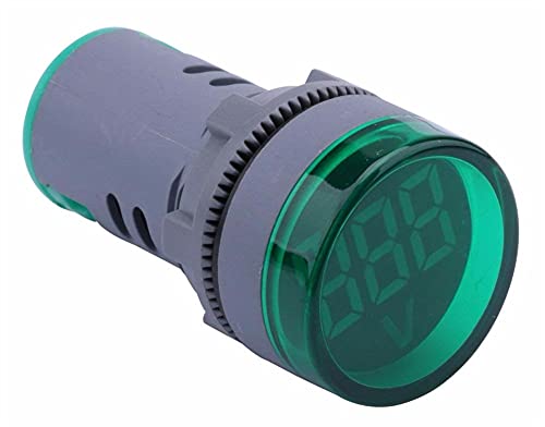 AKDE LED дисплеј Дигитален мини волтметар AC 80-500V мерач на напон мерач на мерач на тестер на волт-монитор Светлосен панел