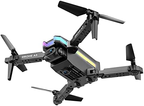 Дрон со камера 4K, HD FPV камера далечински надграден дрон, RC Quadcopter со контрола на гестови 3D Flipfoldable беспилотни летала