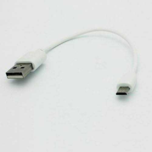 Краток USB кабел за кабел за полнач на кабелот за напојување со моќност, компатибилна со монархот на LG Tribute Monarch