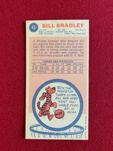1969-70, Бил Бредли, Топс „Дебитант картичка - Никс - картички за дебитантски бејзбол