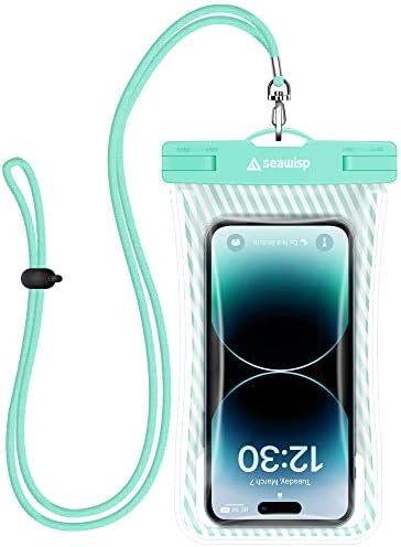 Seawisp Универзална Водоотпорна Телефонска Торбичка [Дизајн На Пловечки Воздушни Перничиња] Ipx8 Кутија За Мобилни Телефони