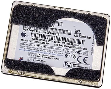 Одисон-128GB SSD + Заграда + Кабел Замена За Macbook Air 13 A1304