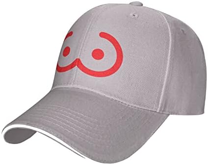 Whirose Titties Бејзбол капа што може да се отвори прилагодливо хип-хоп капа за машки женски хип-хоп капа
