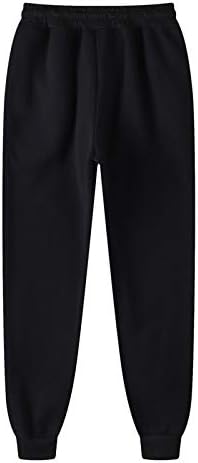 Озммјан мажи џемпери Зимски есен хип-хоп панталони нозе во поделена еластична лента обични долги панталони плус големина