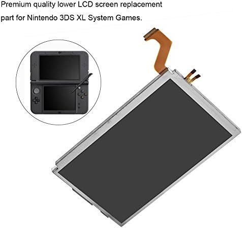 Зетилинг Горниот Лцд Екран ЗА 3DS XL, Замена Лцд Екран Дисплеј Делови Додатоци ЗА 3ds XL Систем Игри