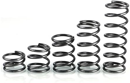 Синеки 10 парчиња 0,4 мм цилидрични спирални калем компресиран шок што апсорбира притисок Враќање на мал компресија Пролетен челичен