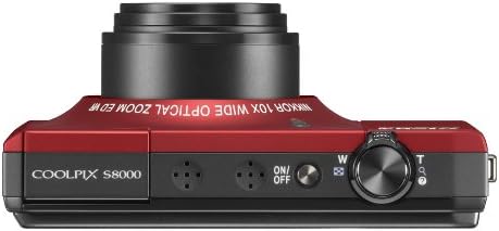 Nikon Coolpix S8000 14.2 MP дигитална камера со 10x оптички вибрации за намалување на вибрациите и 3,0-инчен LCD