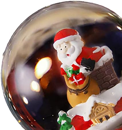 Божиќна музичка кутија, музички Божиќен снежен глобус, Кристал сјај топка за Божиќ и Нова Година, или девојки женски девојки Син внука
