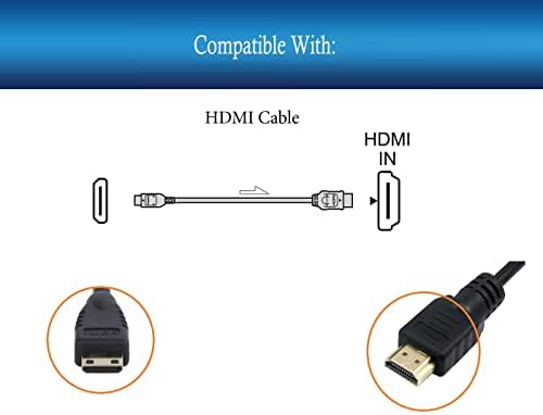 Исправен Нов Мини HDMI До HDMI Кабелски Кабел Компатибилен Со Motorola Droid 3 XT862, 4,RAZR HD, RAZR MAXX HD, X, Xyboard 10.1, Xyboard 8.2 Alltel