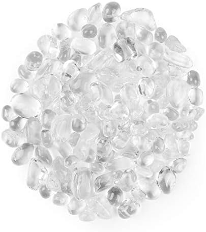 Artistone Clear кварц кристали испреплетени чипови камења природно полиран кршен неправилен облик на скапоцен камен заздравување на реики, накит