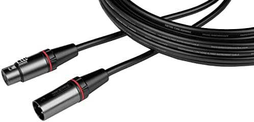 Кабел -работи од страна на Gator Case Headliner Series 10 Foot XLR микрофон кабел;