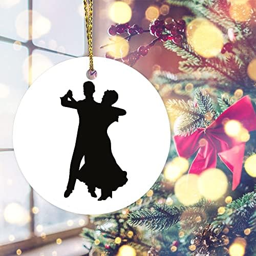 Винизонг керамички украси Балани танчерки Божиќни украси Персонализирани спомен -украси за танчер дома мебел и додатоци за да висат