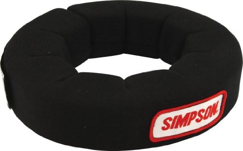 Simpson Racing 23022BK Црна SFI јака одобрена јака на вратот