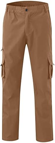 Realdo машки мулти-џеб директно карго со долги панталони Обични опуштени вклопувачки работи за пешачење панталони за џемпери