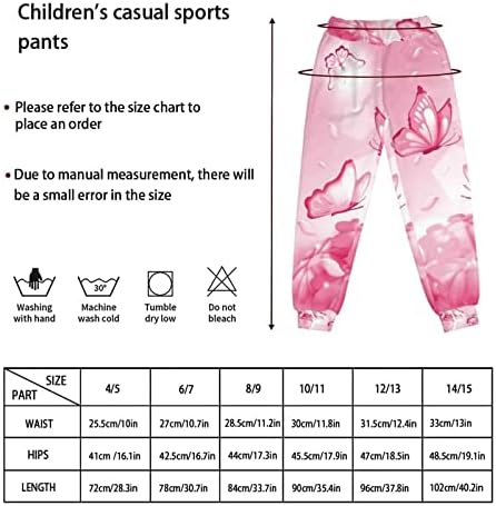 МОРСКИ Девојки Момчиња Џогер Панталони Слатки Спортски Панталони Секојдневни Спортски Панталони Активна Облека За Деца 4-15 Години
