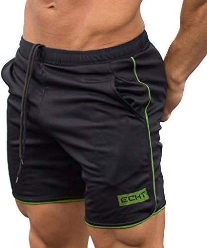 Компресија шорцеви со телефонски џебни шорцеви панталони за боди -билдинг тренинг тренинг фитнес лето машки кратки мажи