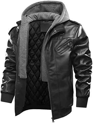 ADSSDQ плус големина парк зимски палто човек со долг ракав Трендинг ветровит јакна од територија се вклопува во цврста патент со средна