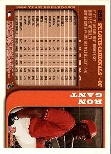 1997 Bowman 252 Ron Gant St. Louis Cardinals MLB Бејзбол картичка NM-MT