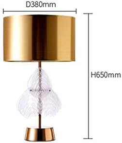 Но-лого wajklj модерни предводени ламби за ламби злато кристална маса, спална соба за постелнина, декор, светла светла светла за свадбени
