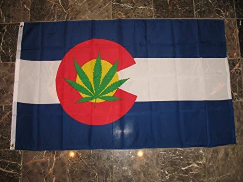 3x5 Колорадо плевел коноп тенџере хаш марихуана знаме 3'x5 'Банер месинг месинг месинг