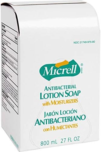 Антибактериски лосион сапун полнење, течен, лесен мирис, 800 ml, 12/картон