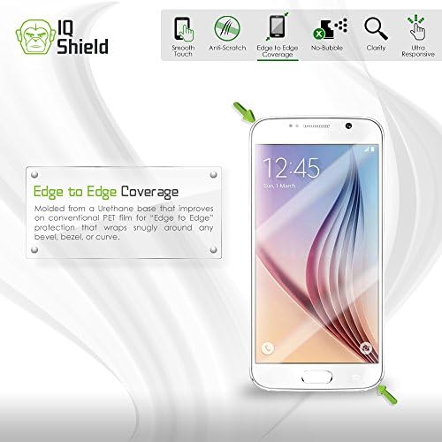 IQ SHIELD SCREEN PREACTOR Компатибилен со Samsung Galaxy Player 4.2 Anti-Buble Clear Film