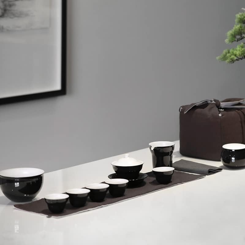 CXDTBH чај правејќи чај постави деловно домаќинство керамички кунг фу чај сет канцеларија дневна соба состанок гости гости
