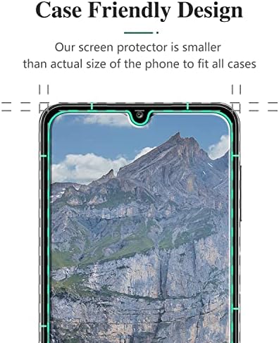 Pokolan [3-Pack] Заштитник на екранот за Samsung Galaxy A32 5G, M12 Temered стакло, 9H тврдост, без меур, анти-гребење, лесен за инсталирање,