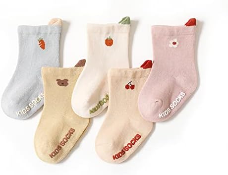 Новородени чорапи за бебешки девојчиња и чорапи за глуждот на глуждот за новороденчиња