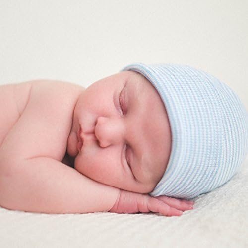 Мелодиптичност новороденче капаче - бебешки гравчиња за момчиња - меки, плетени и симпатични зимски болнички капачиња за ракави за новороденчиња