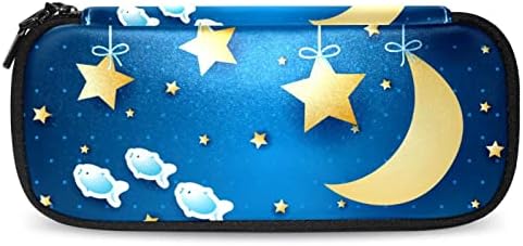 Молив случај со сина starвезда Месечината Пен за деца, Организатор на кутии за торбички во канцелариски училишта, преносна торба