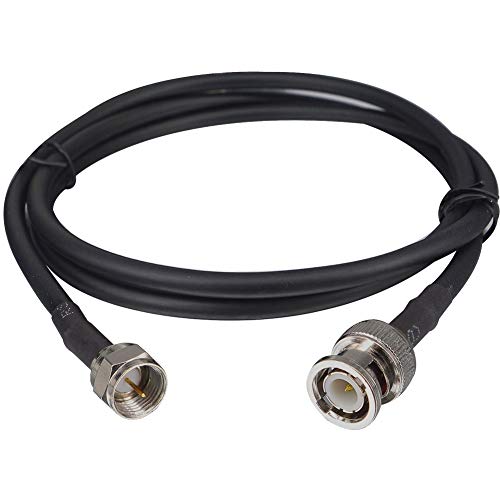 OneLinkmore RF безжичен рутер кабел BNC машки до F машки пигтаил кабел ниска загуба RG58 50 Ohm BNC Extension Security Wire жица кабел