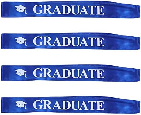 Етикета за етикета за појас за декорирање 2021 Дипломирање на појаси со двојни слоеви сатен -саш класа од 2021 година за дипломирање на забави