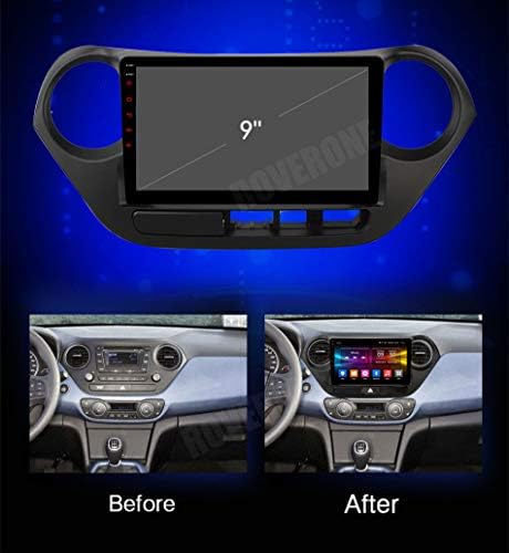 Carерон Автомобил Стерео Bluetooth Радио ГПС Навигација Мултимедијална Главна Единица За Hyundai i10 Grand i10 2013 2014 2015