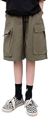 Скејтборд жаба жени со буги карго шорцеви Бермуда обични спортови широки нозе кратки панталони со џебови